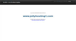 Desktop Screenshot of jollyhosting1.com